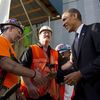 Obama Visits 1 WTC, Thanks Construction Workers, Then Raises Millions At Fundraisers